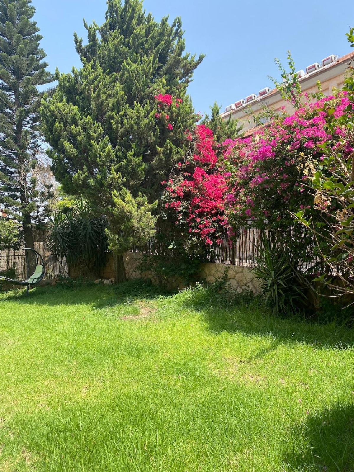 Apartamento דירת גן מרווחת במיקום מעולה עם נטפליקס חינמי Ma'ale Adumim Exterior foto